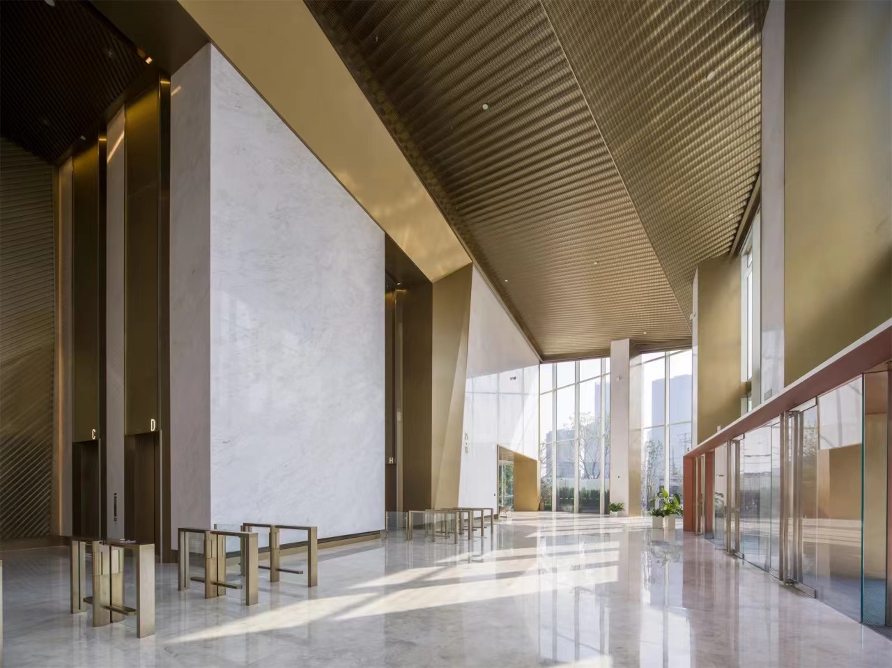 国华金融中心大厅