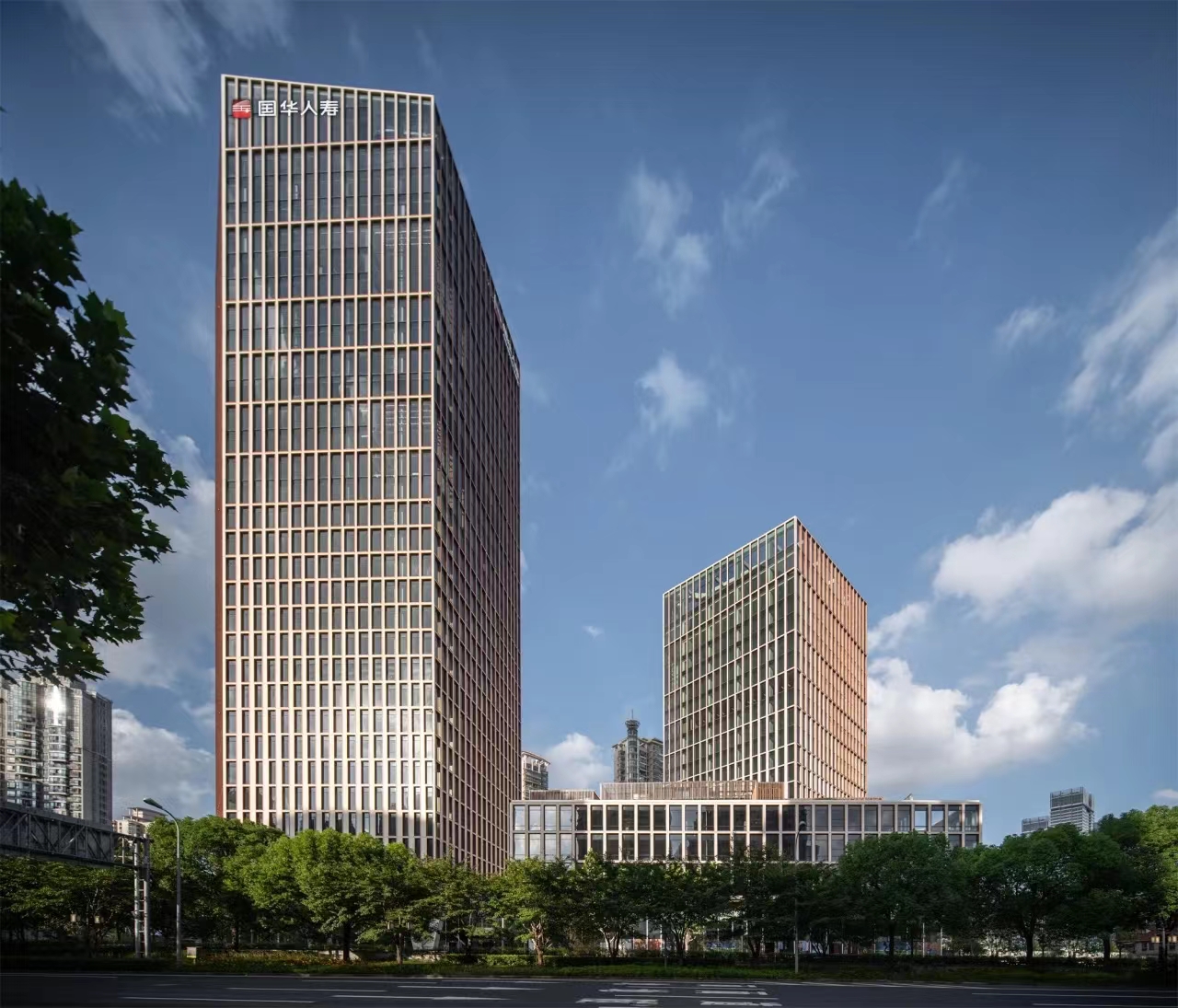 国华金融中心外观